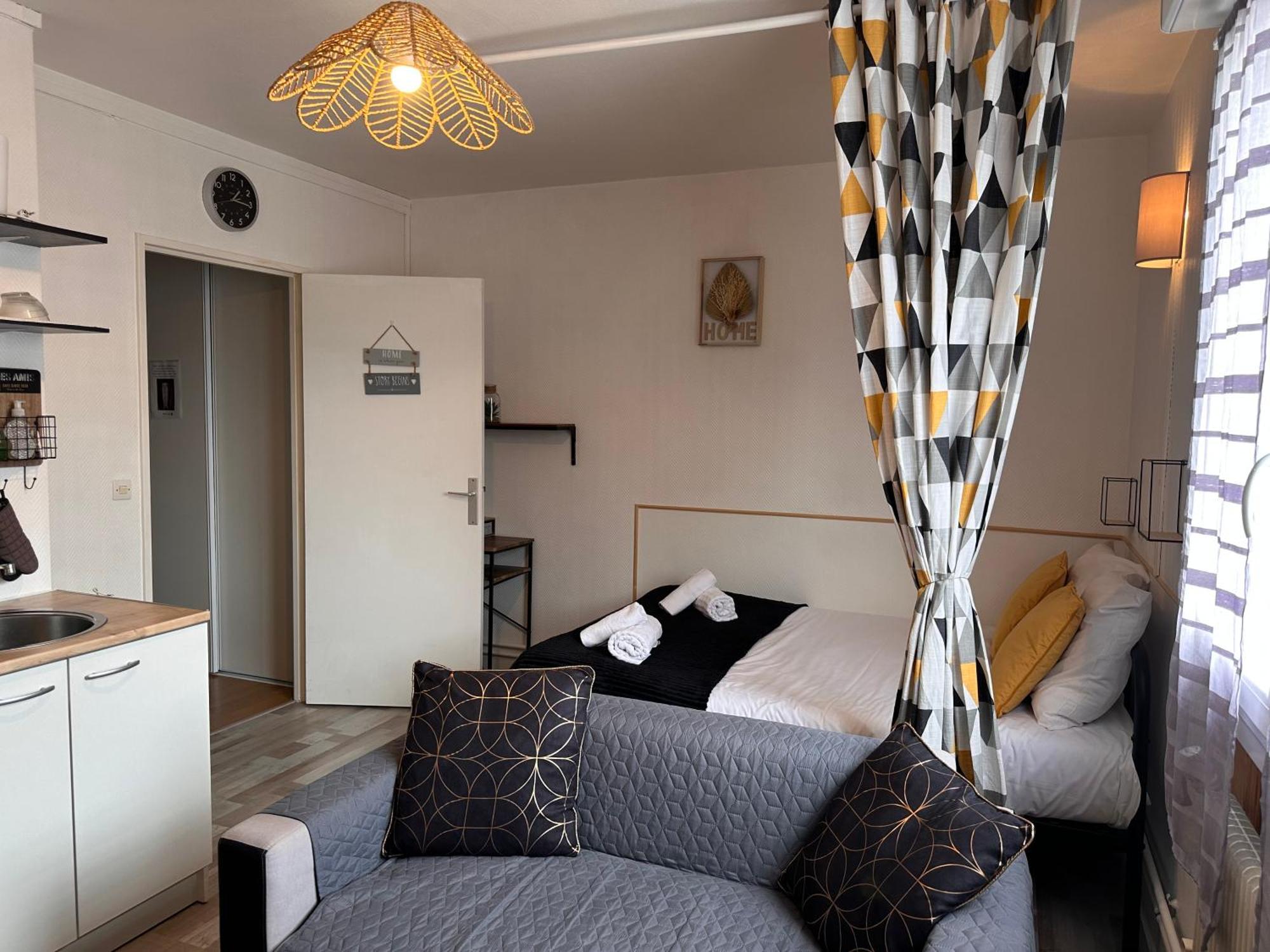 Orleans Centre Proche Gare - Appartement Fonctionnel Residence Calme Parking Prive Gratuit - Le Central Elegance 外观 照片