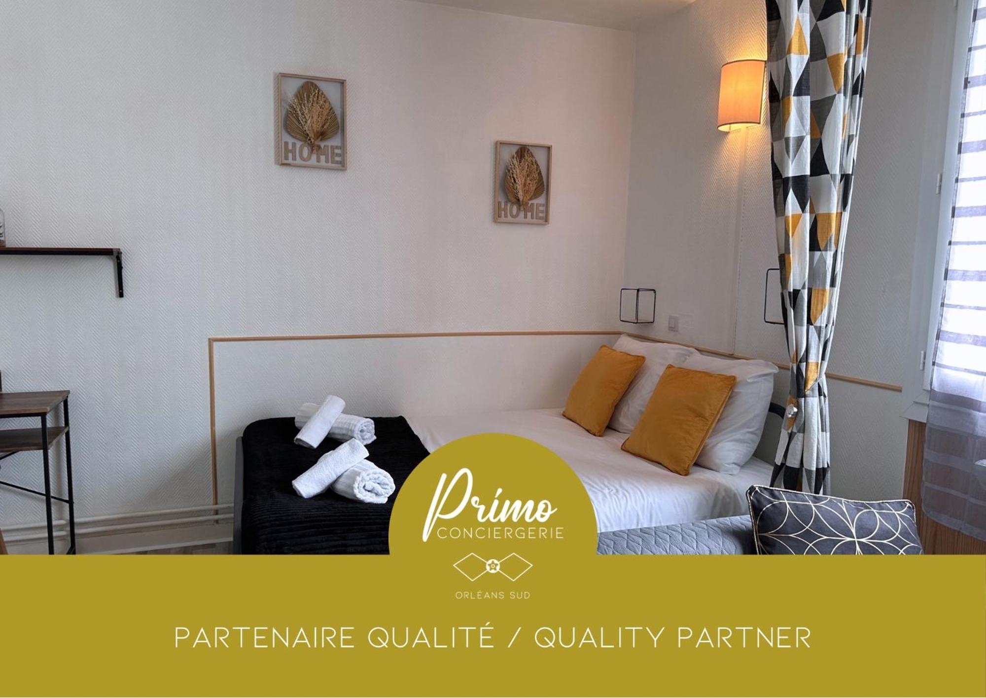 Orleans Centre Proche Gare - Appartement Fonctionnel Residence Calme Parking Prive Gratuit - Le Central Elegance 外观 照片